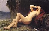 Jules Joseph Lefebvre Canvas Paintings - Mary Magdalene In The Cave